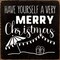 Edge Collections - 7" x 7" - Rustic Christmas Wooden Décor - 1 Piece